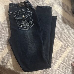 Earl Jeans Women's Deep Indigo Skinny Jeans